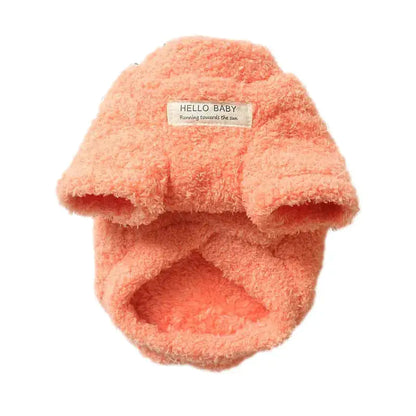 Abrigo de Felpa Acolchado para Perro (Invierno)