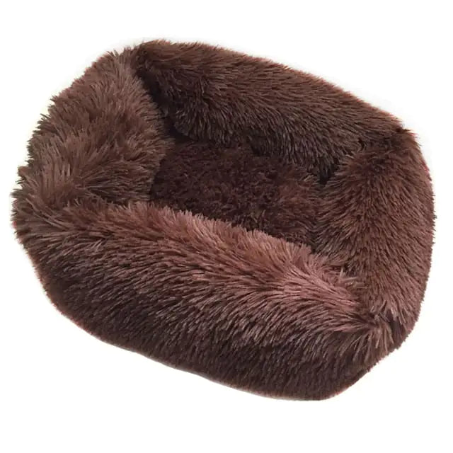 Cama de Felpa Ultra Suave para Mascotas (Tipo Nido)