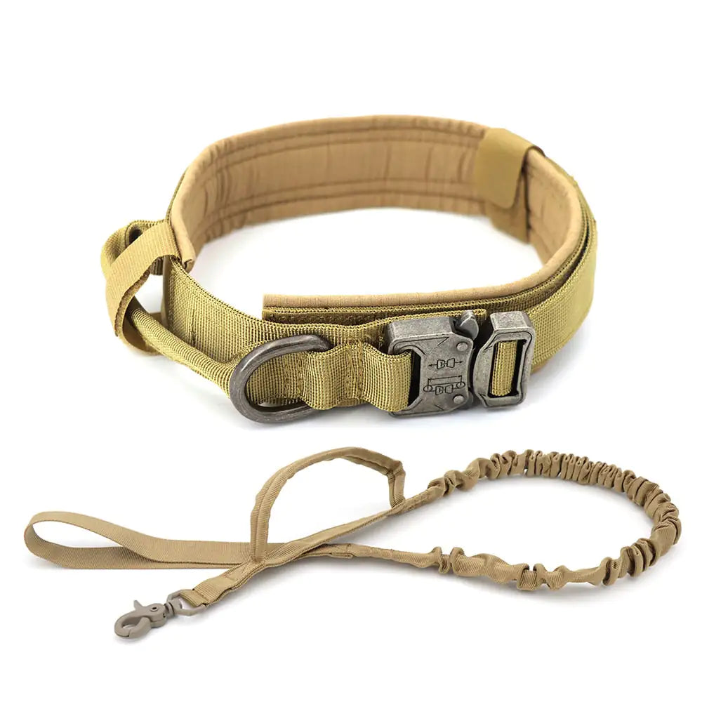 Collar Táctico para Perro (Resistente y Ajustable)