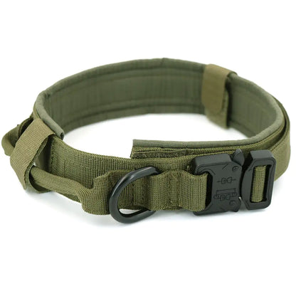 Collar Táctico para Perro (Resistente y Ajustable)