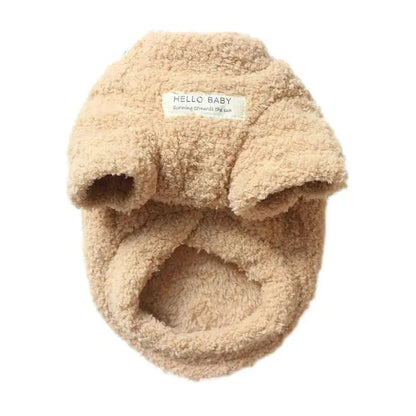 Abrigo de Felpa Acolchado para Perro (Invierno)