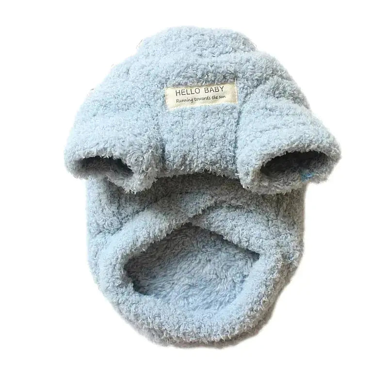 Abrigo de Felpa Acolchado para Perro (Invierno)