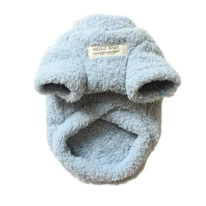 Abrigo de Felpa Acolchado para Perro (Invierno)