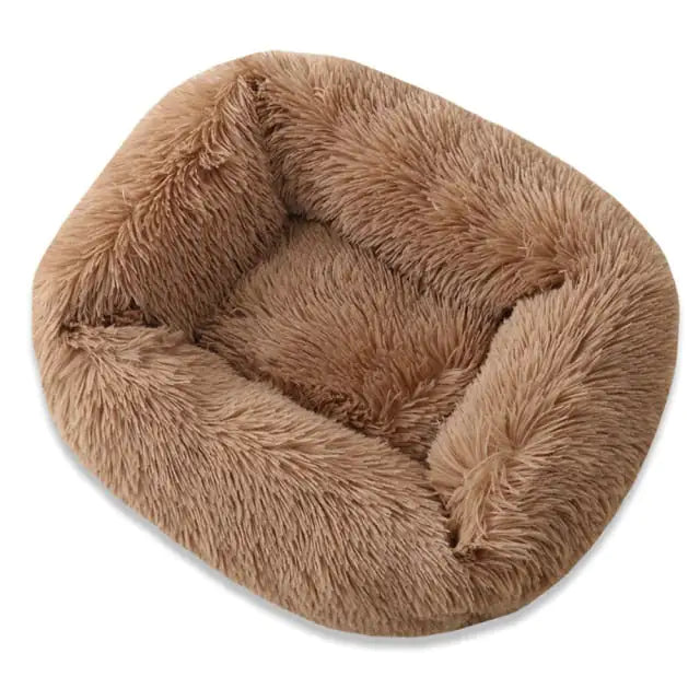 Cama de Felpa Ultra Suave para Mascotas (Tipo Nido)
