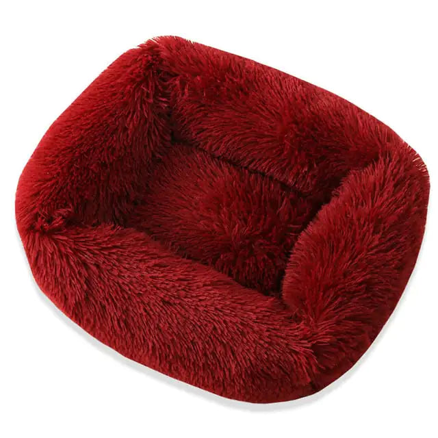 Cama de Felpa Ultra Suave para Mascotas (Tipo Nido)