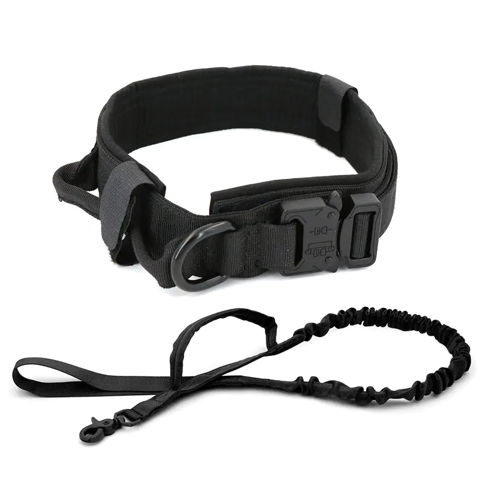Collar Táctico para Perro (Resistente y Ajustable)
